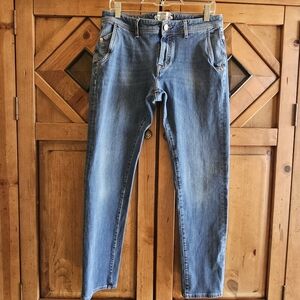 Barba Napoli Luxury Denim Jeans 3903 Size 33